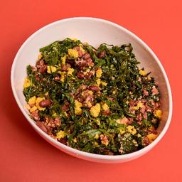 imagem Feijão tropeiro com tofu mexido