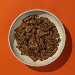 imagem Iscas de carne acebolada