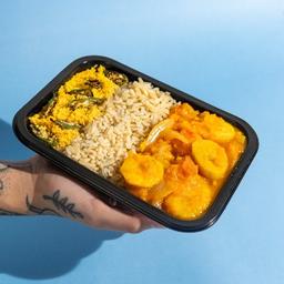 imagem Moqueca de banana da terra com palmitoda terra (350-400g)