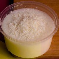 imagem Canjica cremosa com leite condensado vegano