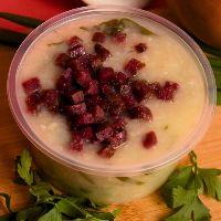 imagem Caldo verde com pastrami 