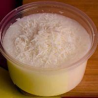 imagem Canjica cremosa com leite condensado vegano